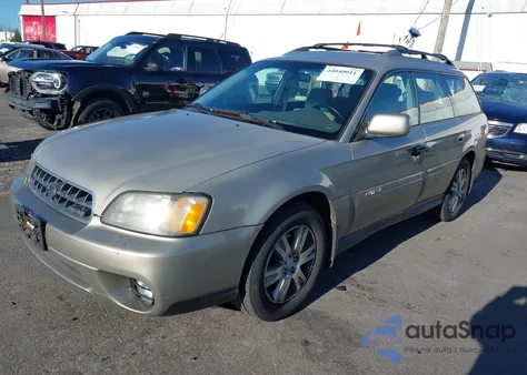 2004 Subaru Outback H6-3.0 W/35Th Anniversary Edition from USA, damaged, VIN 4S3BH815X47628042